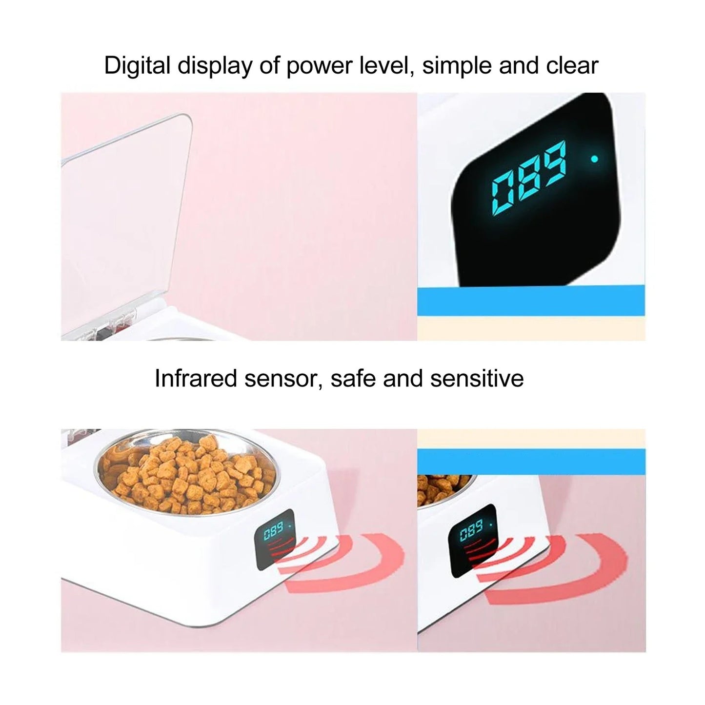 Smart Infrared Auto-Opening Pet Bowl