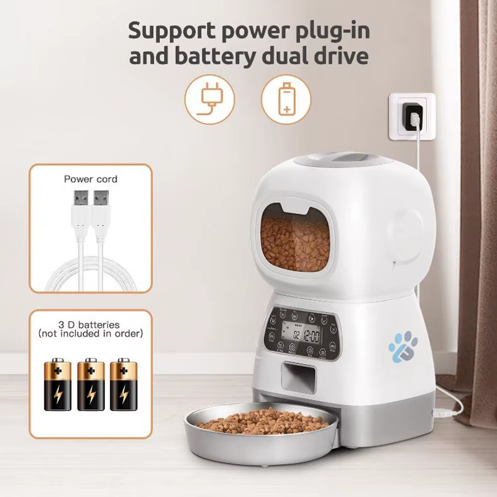 Smart WiFi Auto Feeder & Slow Dispense Bowl