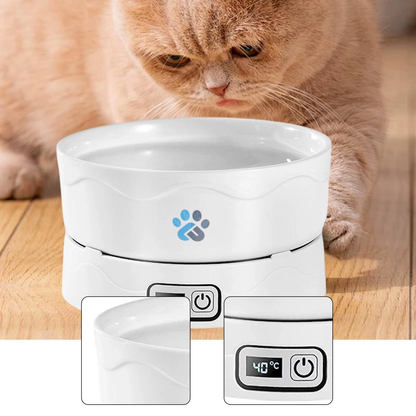 Smart Thermostatic Heated Pet Water Bowl