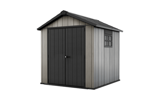 Keter Oakland 7.5x7 Storage Shed Grey