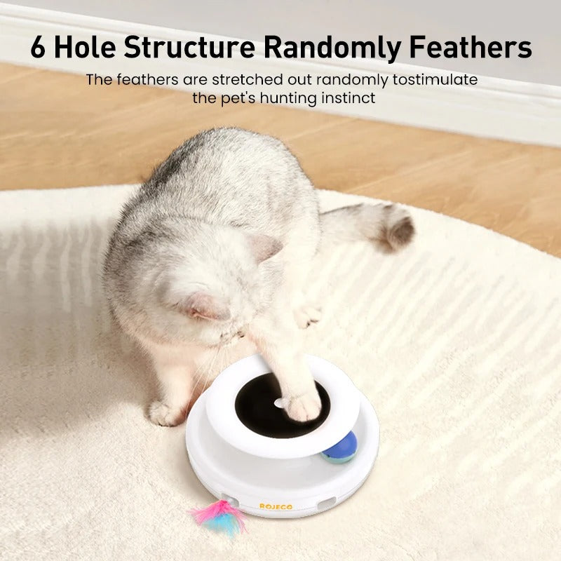 Smart 2-in-1 Interactive Pet Teaser & Treat Ball