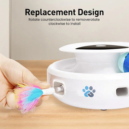 Smart 2-in-1 Interactive Pet Teaser & Treat Ball