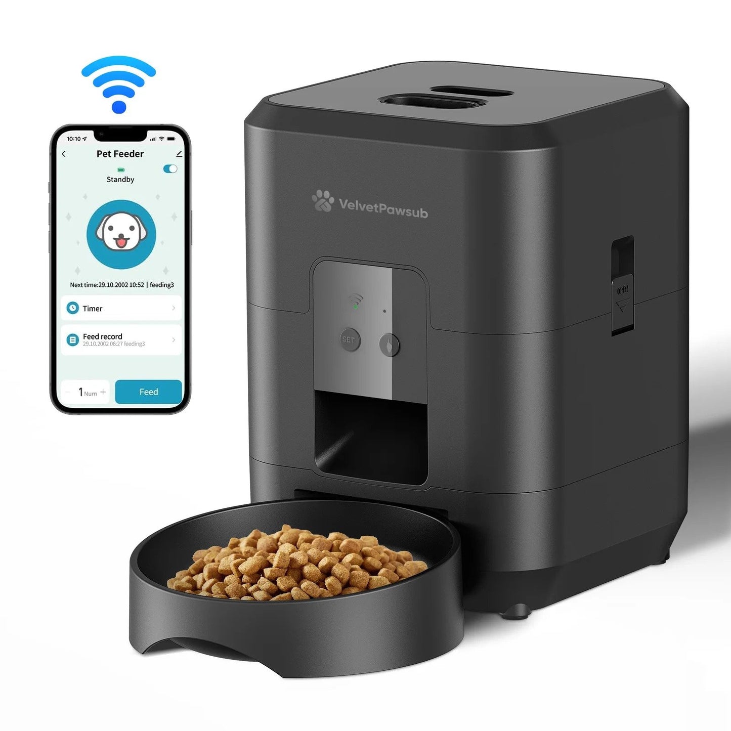 Smart WiFi Auto Feeder with HD Camera