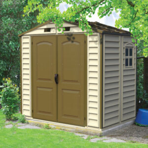 Duramax 4ft x 8ft Sidemate Vinyl Resin Outdoor Storage Shed
