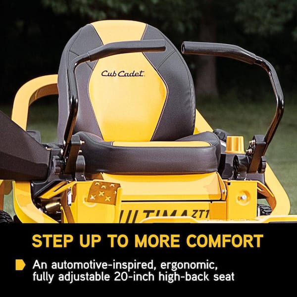 Cub Cadet Ultima 42 in. 21.5 HP V-Twin Kawasaki Dual Hydrostatic Drive Gas Zero-Turn Riding Lawn Mower - Image 2