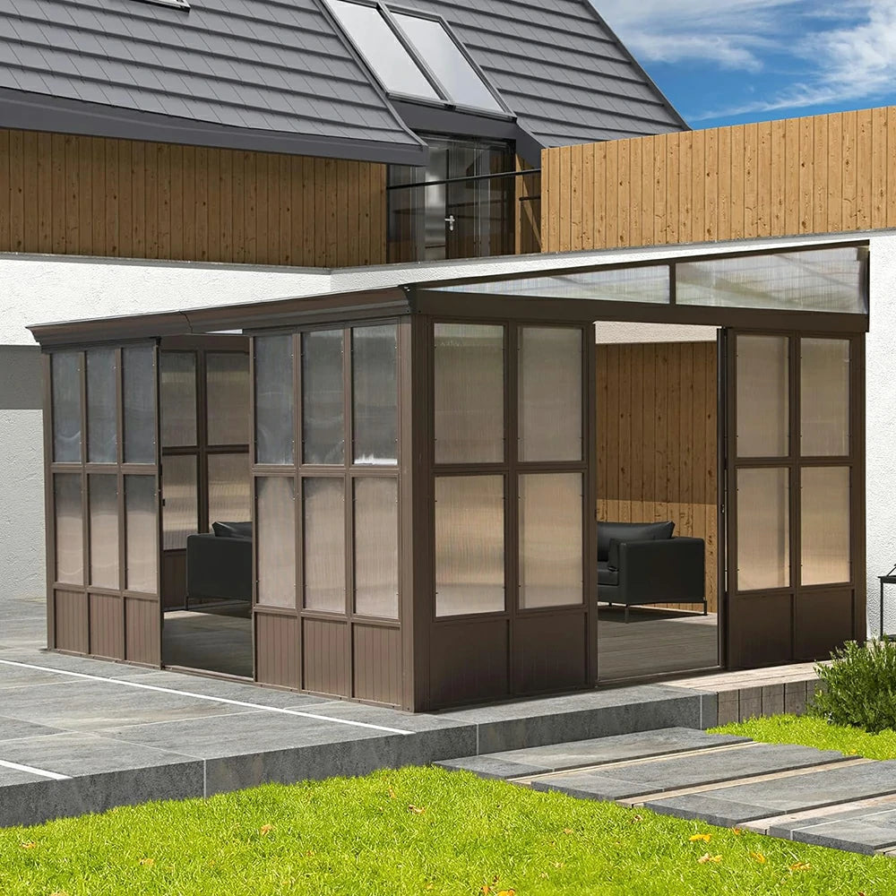 Polycarbonate Wall Mounted Sunroom - Image 22