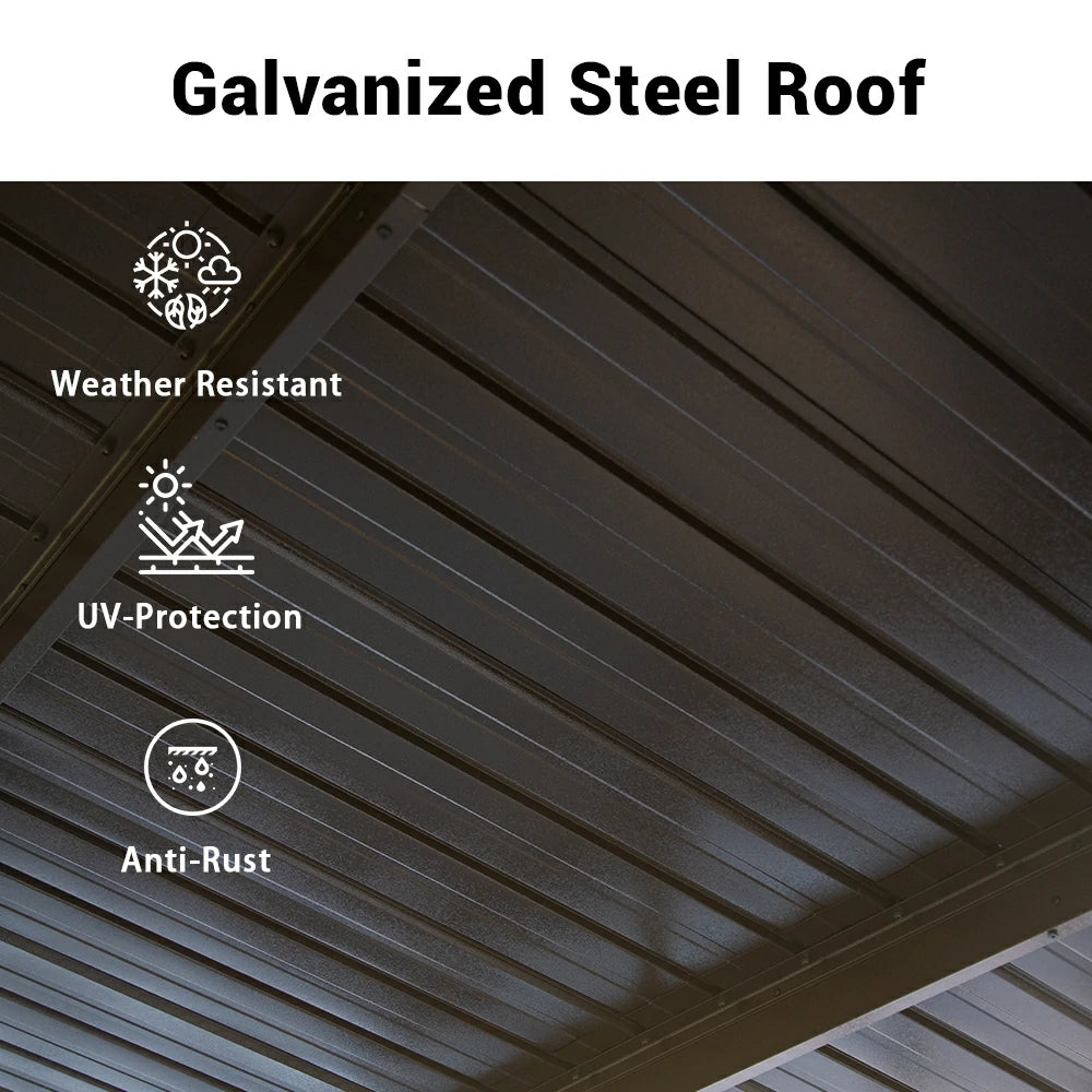 Wall Mounted Sunroom with Side Door - Image 34